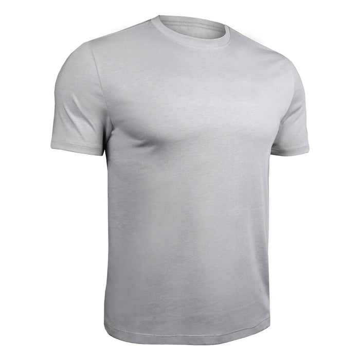 2UNDR All Day Crew Golf T-Shirt Heathered Grey - 26 Men
