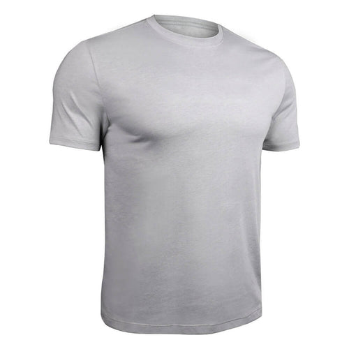 2UNDR All Day Crew Golf T-Shirt Heathered Grey - 26 Men