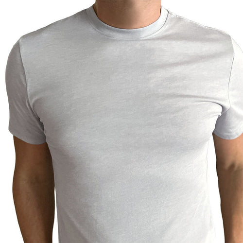 2UNDR All Day Crew Golf T-Shirt Heathered Grey - 26 Men