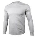 2UNDR All Day Longsleeve Crew Golf T-Shirt Heathered Grey - 26 Men