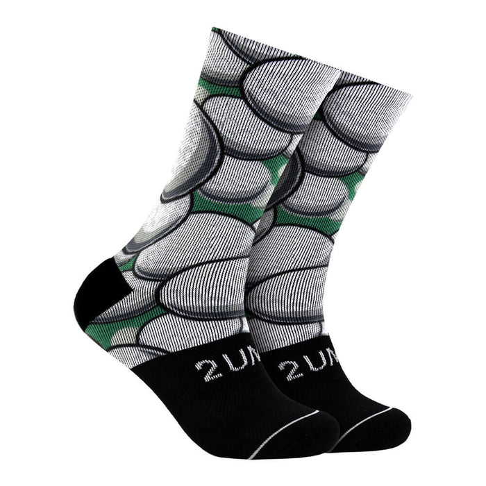 2UNDR Flex Printed Crew Golf Socks - 26 Men