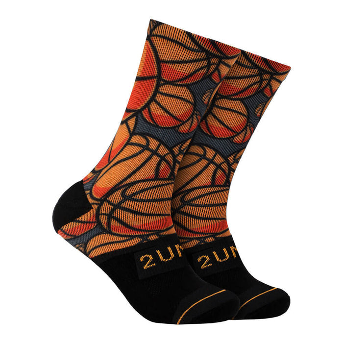 2UNDR Flex Printed Crew Golf Socks - 26 Men