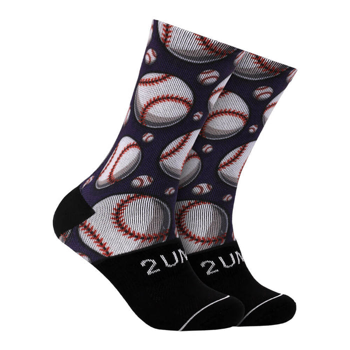 2UNDR Flex Printed Crew Golf Socks - 26 Men