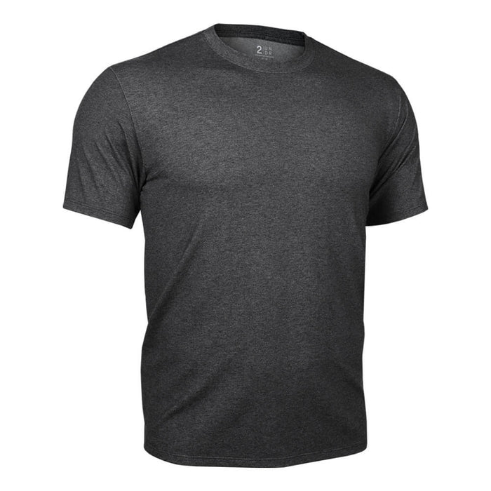 2UNDR Luxury Crew Golf T-Shirt Charcoal - 26 Men