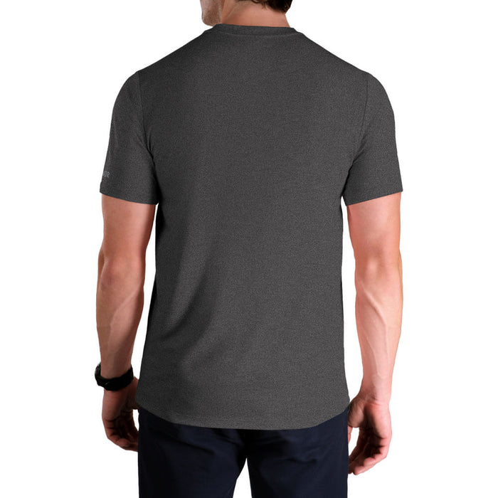 2UNDR Luxury Crew Golf T-Shirt Charcoal - 26 Men