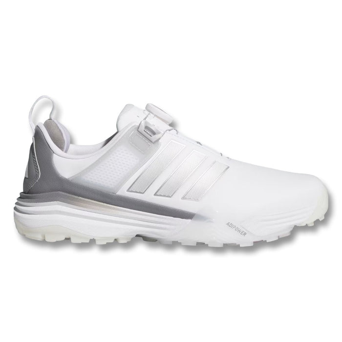 Adidas Adipower 26 BOA Spikeless Golf Shoes Cloud White/Silver Metallic/Grey Two - SS26 Men