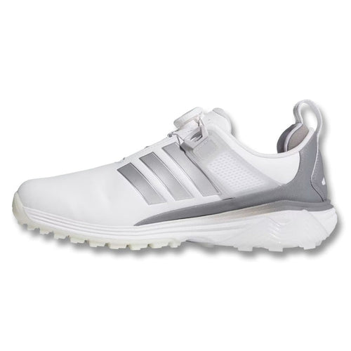 Adidas Adipower 26 BOA Spikeless Golf Shoes Cloud White/Silver Metallic/Grey Two - SS26 Men
