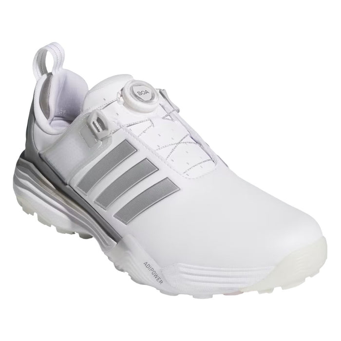 Adidas Adipower 26 BOA Spikeless Golf Shoes Cloud White/Silver Metallic/Grey Two - SS26 Men