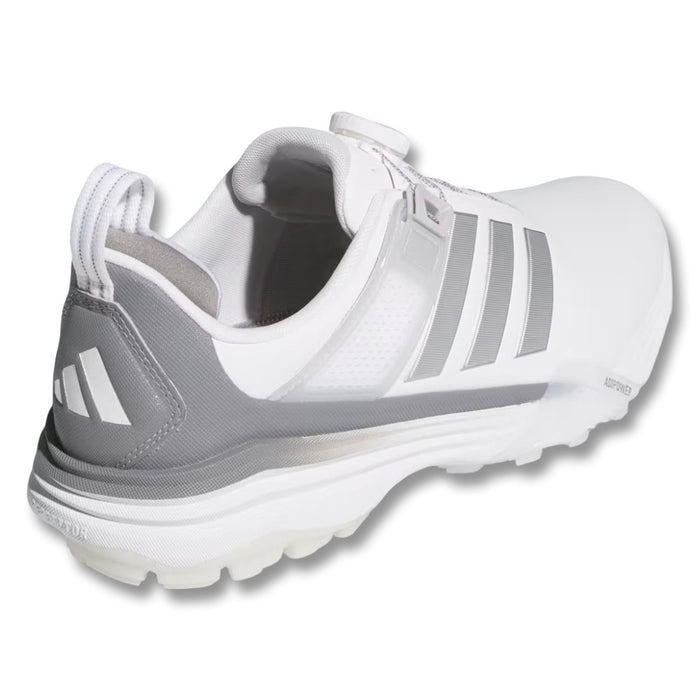 Adidas Adipower 26 BOA Spikeless Golf Shoes Cloud White/Silver Metallic/Grey Two - SS26 Men