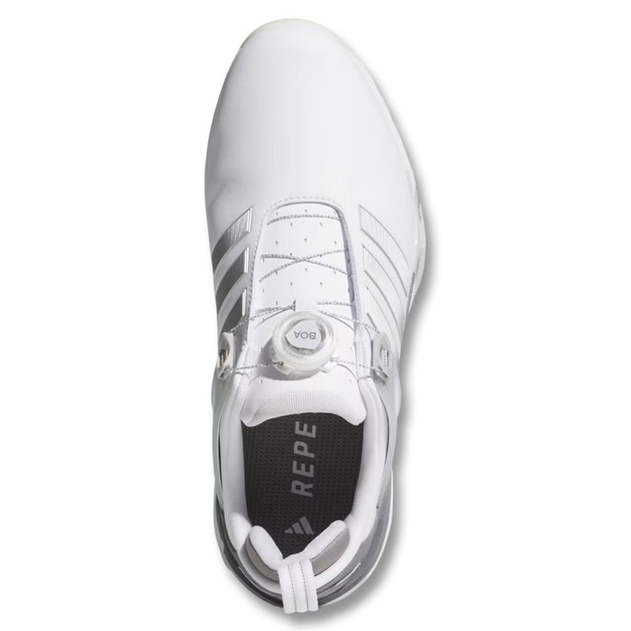 Adidas Adipower 26 BOA Spikeless Golf Shoes Cloud White/Silver Metallic/Grey Two - SS26 Men