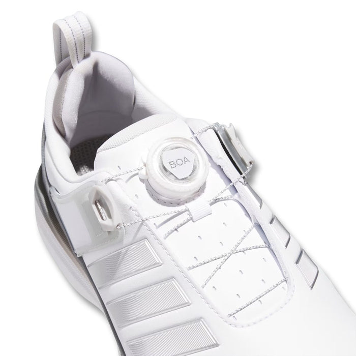 Adidas Adipower 26 BOA Spikeless Golf Shoes Cloud White/Silver Metallic/Grey Two - SS26 Men