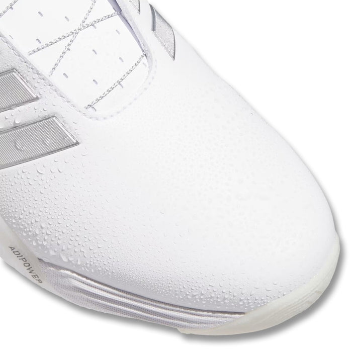 Adidas Adipower 26 BOA Spikeless Golf Shoes Cloud White/Silver Metallic/Grey Two - SS26 Men