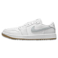 Nike Air Jordan 1 Low G Spikeless Golf Shoes White/Gum/Medium Brown/Pure Platinum - 24 Men