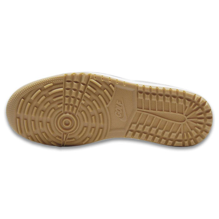 Nike Air Jordan 1 Low G Spikeless Golf Shoes White/Gum/Medium Brown/Pure Platinum - 24 Men