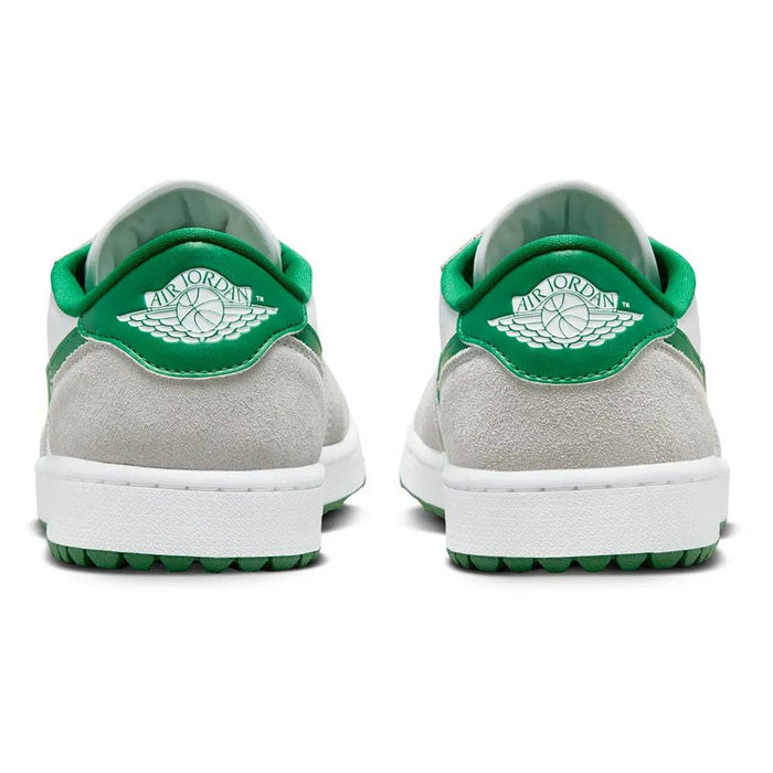 Nike Air Jordan 1 Low G Spikeless Golf Shoes White/Light Smoke Grey/Pine Green - 24 Men