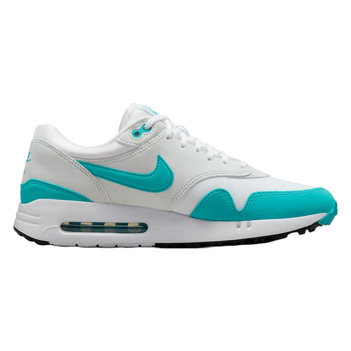 Nike Air Max 1 '86 OG G Spikeless Golf Shoes White/Pure Platinum/Black/Dusty Cactus - FW24 Unisex