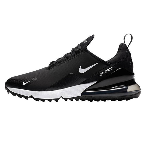 Nike Air Max 270 G Spikeless Golf Shoes Black/White/Hot Punch - FW26 Unisex
