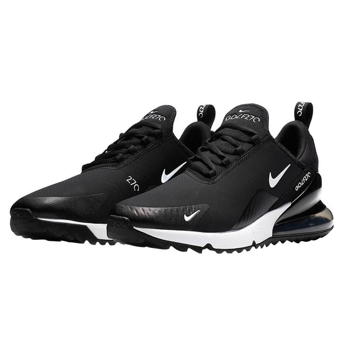 Nike Air Max 270 G Spikeless Golf Shoes Black/White/Hot Punch - FW26 Unisex