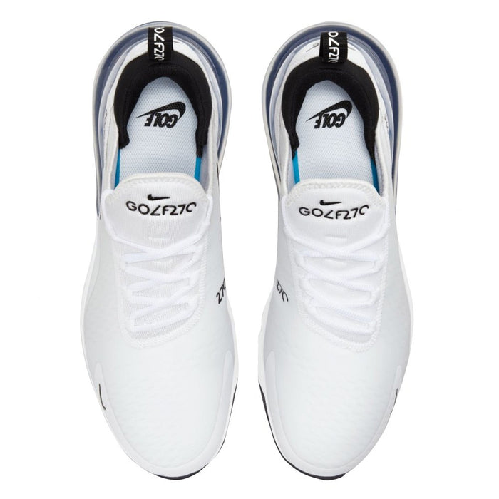 Nike Air Max 270 G Spikeless Golf Shoes White/Black/Pure Platinum - FW26 Unisex