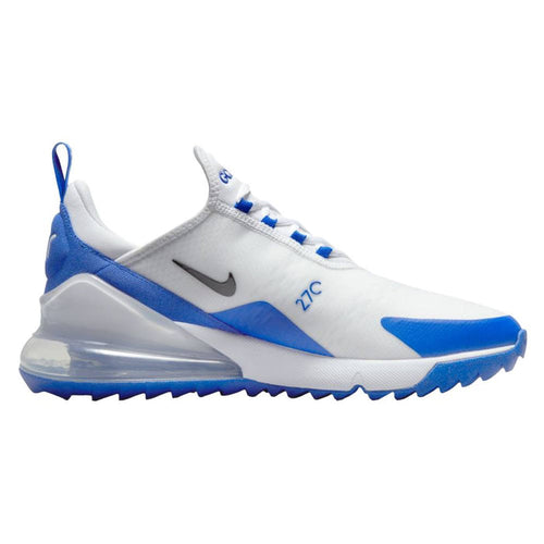 Nike Air Max 270 G Spikeless Golf Shoes White/Black/Racer Blue/Pure Platinum - SP23 Unisex