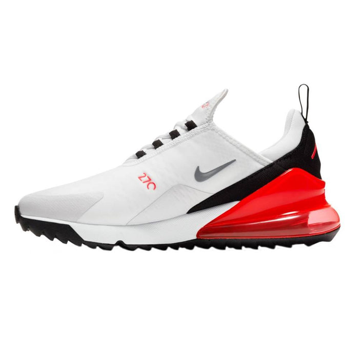 Nike Air Max 270 G Spikeless Golf Shoes White/Cool Gray/Neutral Gray/Black - SP23 Unisex