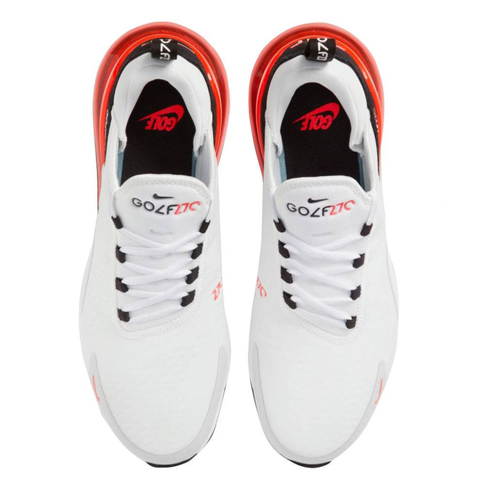 Nike Air Max 270 G Spikeless Golf Shoes White/Cool Gray/Neutral Gray/Black - SP23 Unisex