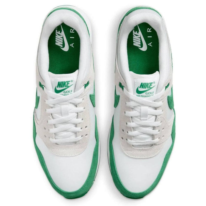 Nike Air Pegasus '89 Spikeless Golf Shoes White/Malachite/Photon Dust - FW24 Unisex