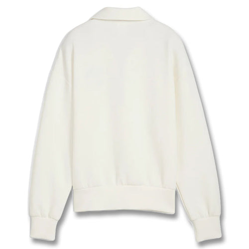 PUMA AP Collared 1/4 Zip Golf Pullover Warm White - SS25 Women