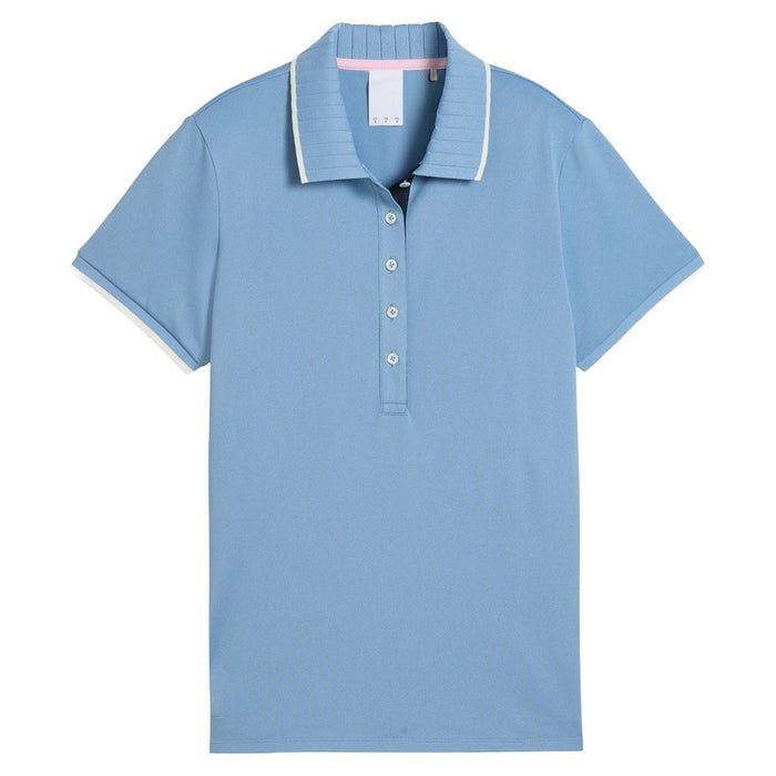 PUMA AP Pique Golf Polo Zen Blue - SS25 Women