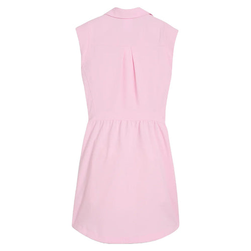 PUMA AP Seersucker Golf Dress Pale Pink - SS25 Women