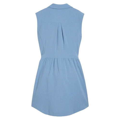 PUMA AP Seersucker Golf Dress Zen Blue - SS25 Women