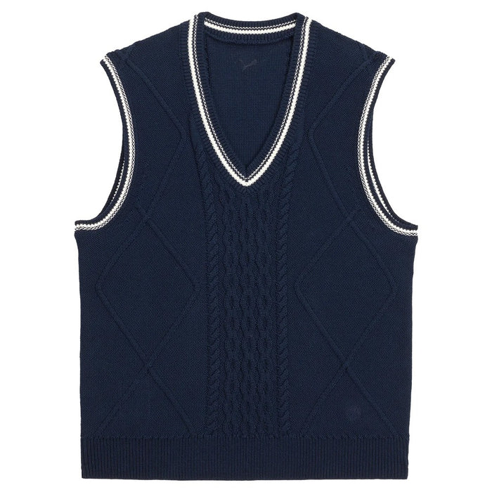 PUMA AP Sweater Golf Vest Deep Navy - SS25 Women