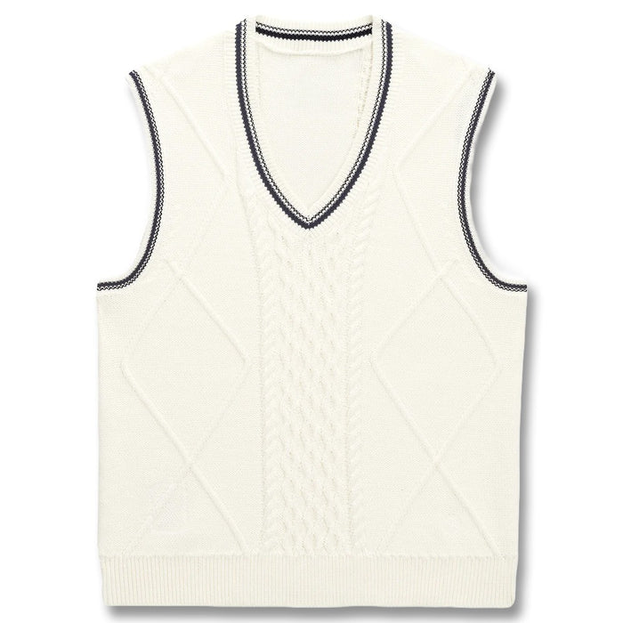 PUMA AP Sweater Golf Vest Warm White - SS25 Women