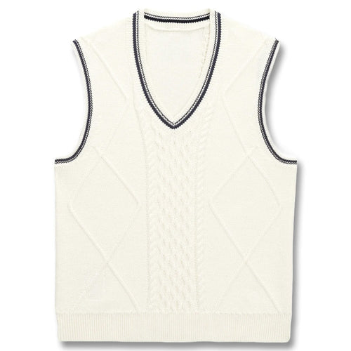 PUMA AP Sweater Golf Vest Warm White - SS25 Women