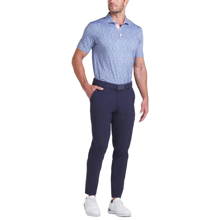 PUMA AP Tea Time Golf Polo Zen Blue/Pale Pink - SS25 Men