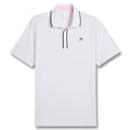 PUMA AP Tipped Jacquard Golf Polo White Glow - SS25 Men