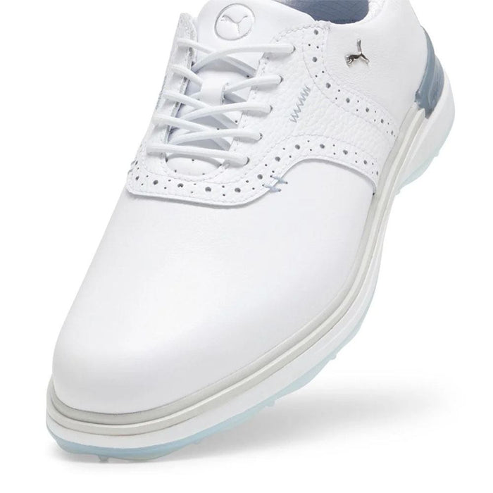 PUMA Avant Spikeless Golf Shoes White/Ash Gray/Icy Blue - 24 Men