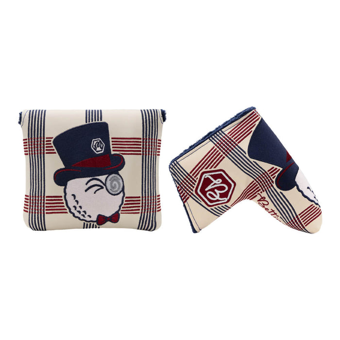 Bettinardi x Malbon Limited Edition Gangster Buckets Creme Plaid Headcover