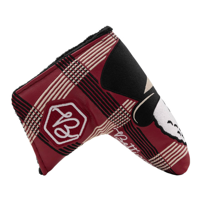 Bettinardi x Malbon Limited Edition Gangster Buckets Maroon Plaid Headcover