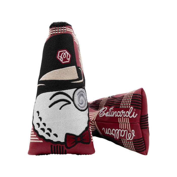 Bettinardi x Malbon Limited Edition Gangster Buckets Maroon Plaid Headcover