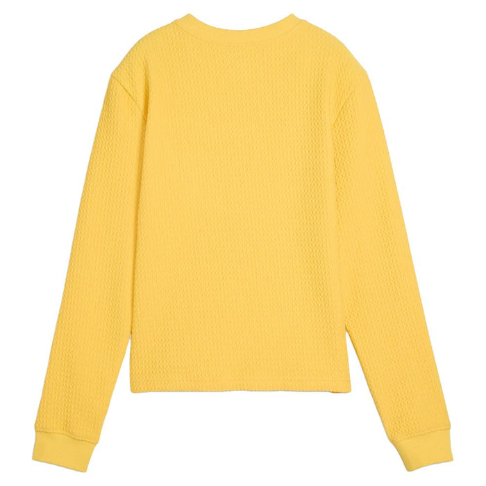 PUMA Boulder Crew Golf Sweater Sunny Yellow - SS25 Women