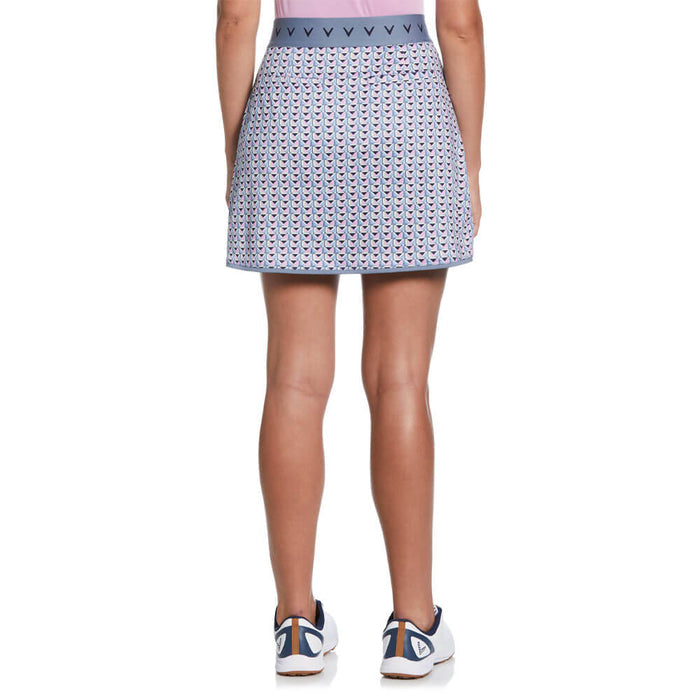 Callaway 17" Chevron Geo Wrap Golf Skort Flint Stone - SP25 Women