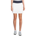 Callaway 17" High Waist Color Block Golf Skirt (with Back Pleats) Brilliant White - SP25 Women