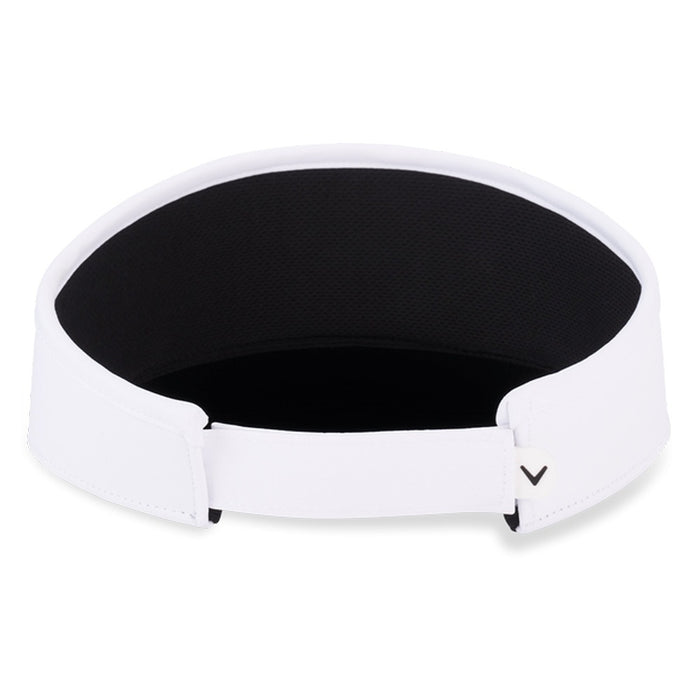 Callaway Birdie Putt Rope Golf Visor White/Red - 25