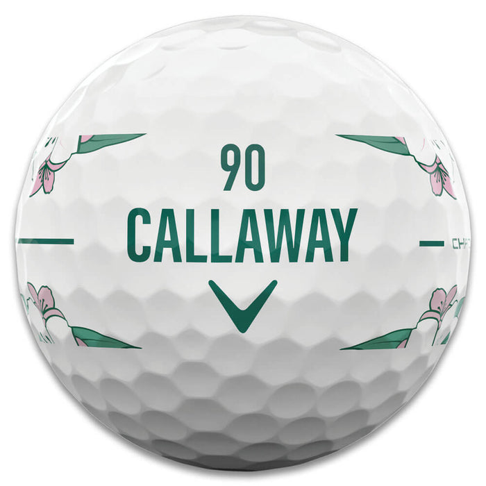 Callaway Chrome Tour April Major Stripe Limited Golf Balls