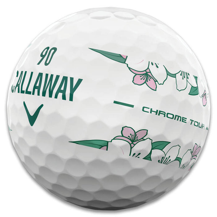 Callaway Chrome Tour April Major Stripe Limited Golf Balls