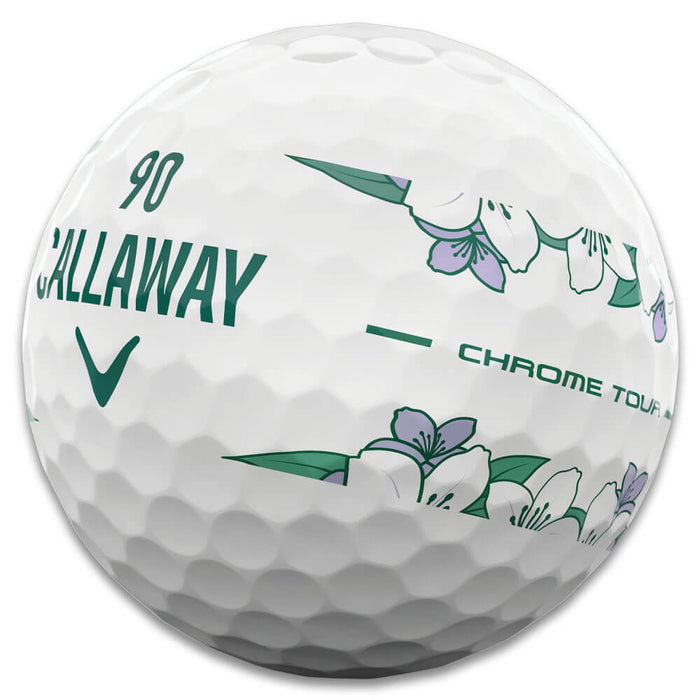Callaway Chrome Tour April Major Stripe Limited Golf Balls