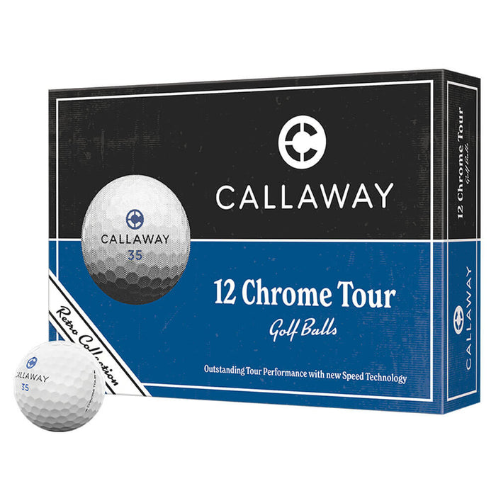 Callaway Chrome Tour Retro Limited Golf Balls