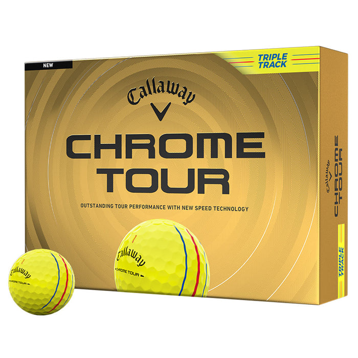 Callaway Chrome Tour Triple Track Golf Balls