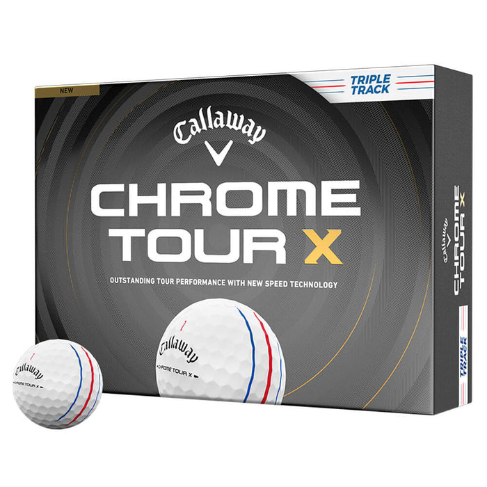 Callaway Chrome Tour X Triple Track Golf Balls